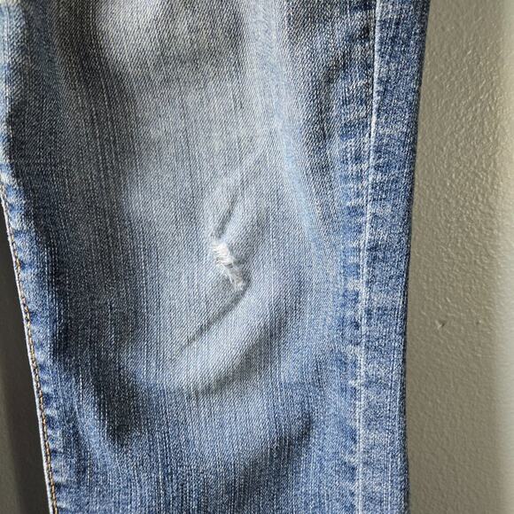 Levis Denizen Distressed 5 Pocket Skinny Jeans Women's Size 2 - Picture 4 of 9
